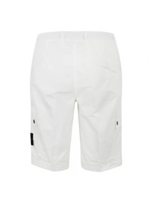 Pantalones cortos Stone Island blanco