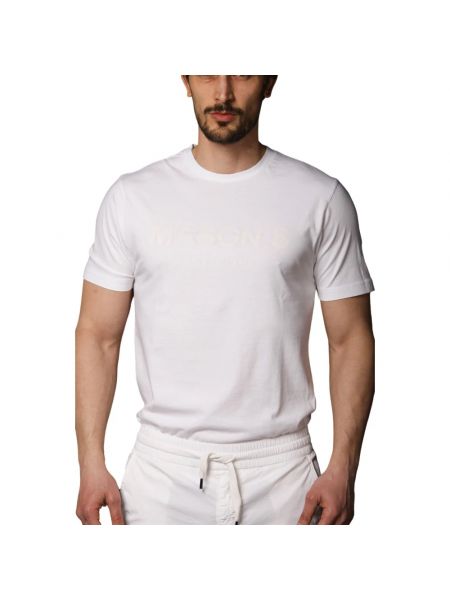 T-shirt Mason's weiß