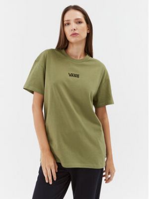 T-shirt oversize Vans vert