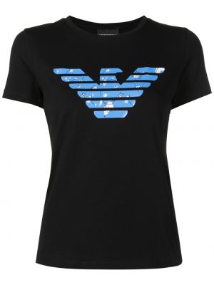 T-shirt Emporio Armani svart