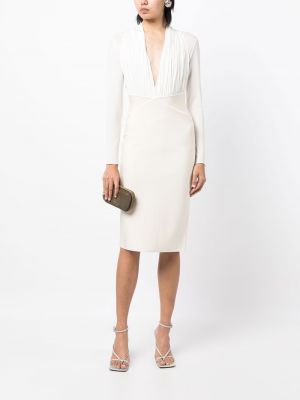 Sukienka długa Herve L. Leroux biała
