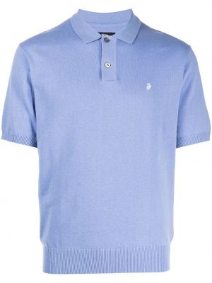 Brodert poloskjorte Stüssy lilla