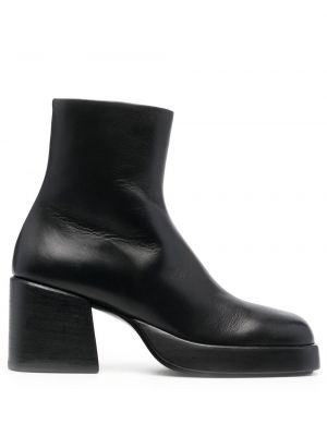 Členkové topánky Marsèll čierna
