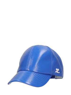 Cappello con visiera Courrèges blu