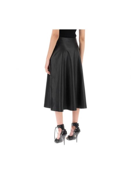 Falda midi Balenciaga negro