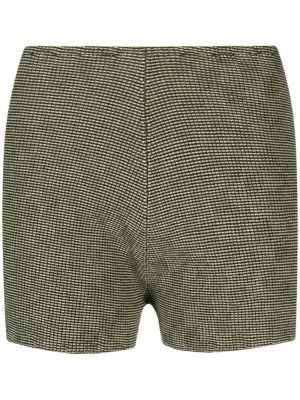 Shorts en tricot Isa Boulder vert