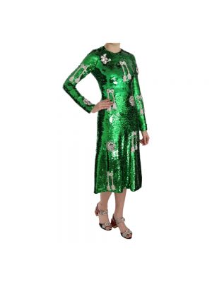 Sukienka wieczorowa Dolce And Gabbana zielona