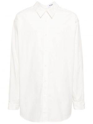 Bavlněná košile Hed Mayner bílá