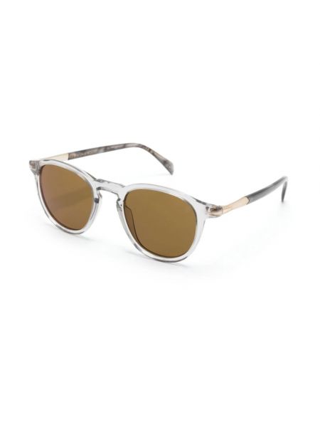 Szare okulary przeciwsłoneczne Eyewear By David Beckham