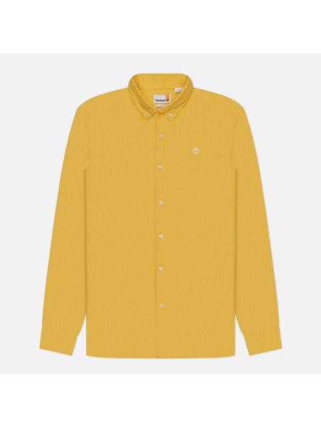 Льняная рубашка Timberland желтая