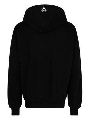 Herzmuster hoodie mit print Unknown Uk schwarz