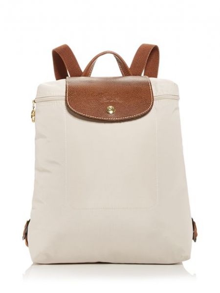 Нейлоновый рюкзак Longchamp белый