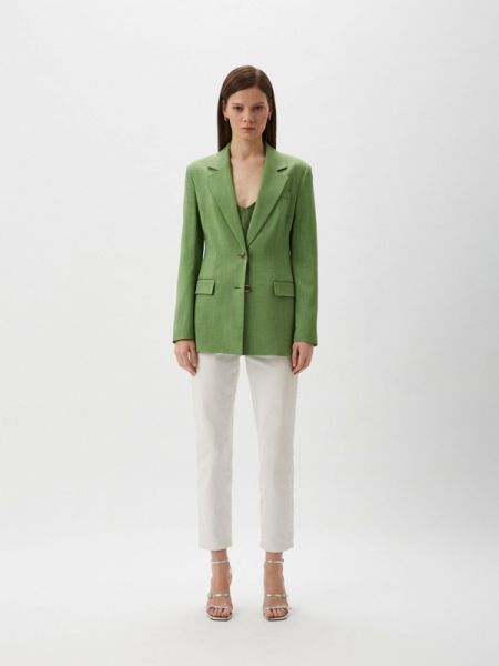 Пиджак Boss зеленый
