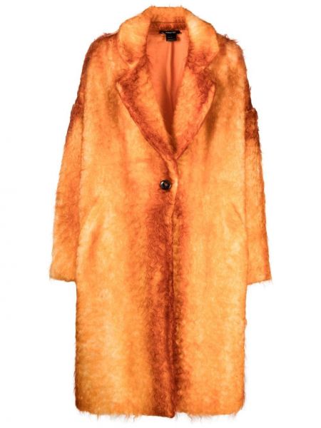 Mohair woll mantel Avant Toi orange