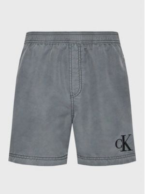 Kraťasy Calvin Klein Swimwear šedé
