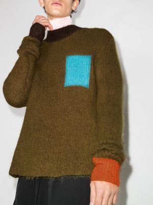 Sweter Jacquemus brązowy