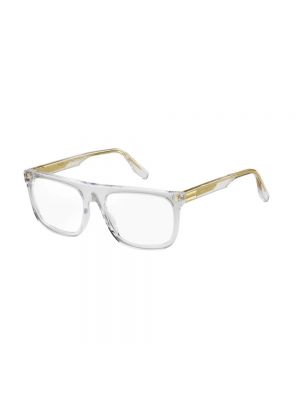 Okulary z kryształkami Marc Jacobs białe