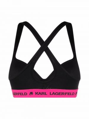 Sportinė liemenėlė Karl Lagerfeld juoda