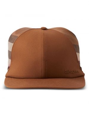 Retro stiliaus pledas kepurė su snapeliu Burberry ruda