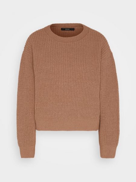 Sweter Vero Moda brązowy