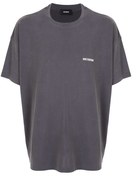 Camiseta We11done gris
