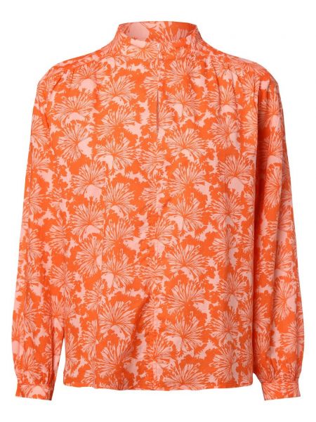 Bluzka bawełniana Marc O'polo pomarańczowa