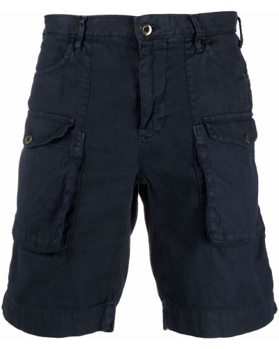 Pantalones cortos cargo Incotex azul