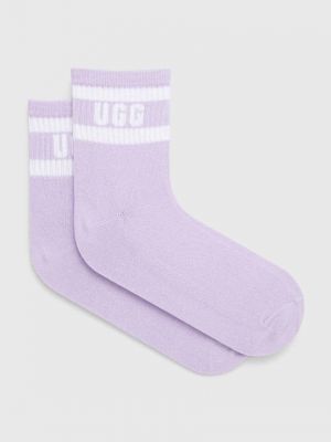Чорапи Ugg виолетово