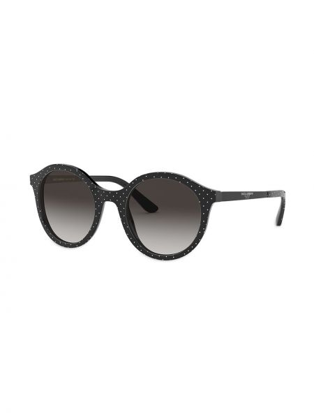 Lunettes de soleil oversize Dolce & Gabbana Eyewear noir