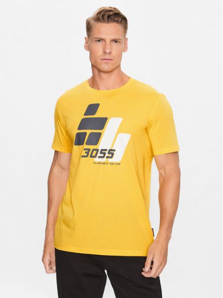 Тениска Boss жълто