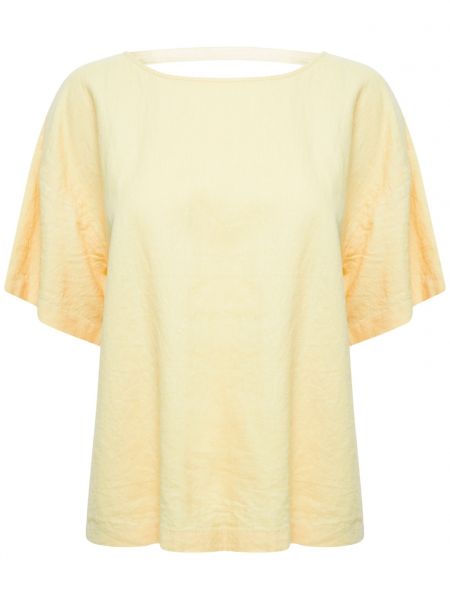 T-shirt B.young giallo