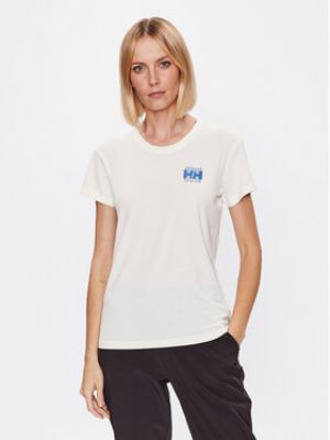 T-Shirt Helly Hansen - Żółty