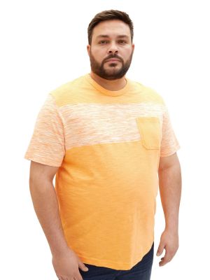 Tričko Tom Tailor Men + oranžová