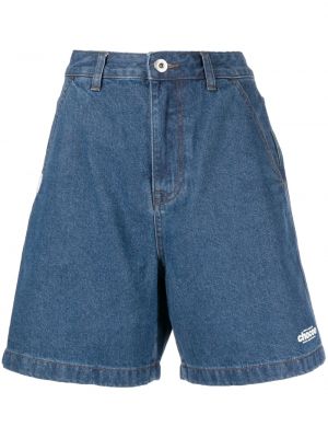 Voľné džínsové šortky Chocoolate modrá