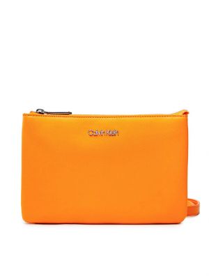 Чанта през рамо Calvin Klein оранжево