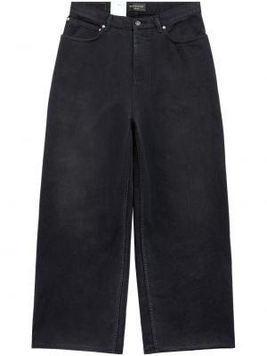 Voľné džínsy Balenciaga čierna