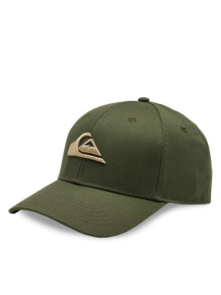 Cappello con visiera Quiksilver verde