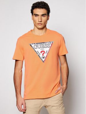 Majica Guess narančasta