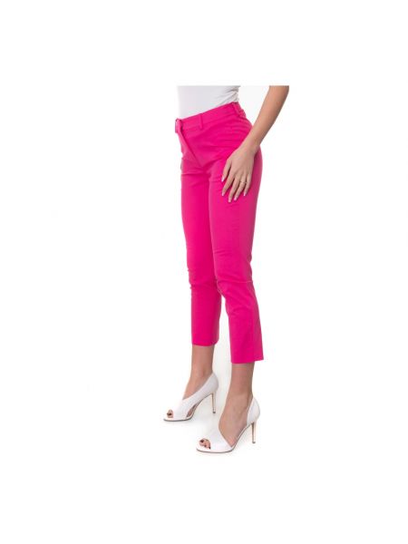 Pantalones chinos Max Mara Weekend rosa