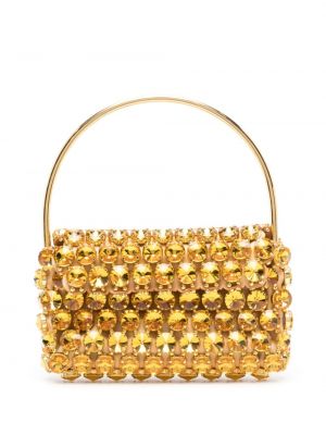 Shopper handtasche mit kristallen Vanina gold