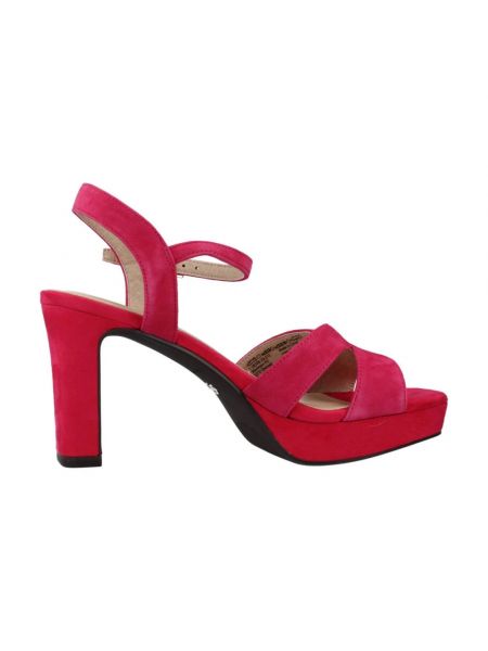 Elegante halbschuhe mit absatz mit hohem absatz Tamaris pink