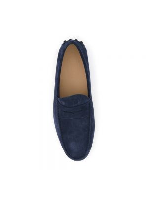 Niebieskie loafers Tod's