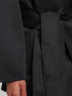 Неопренова рокля Max Mara черно