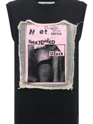 Черная футболка Maison Margiela
