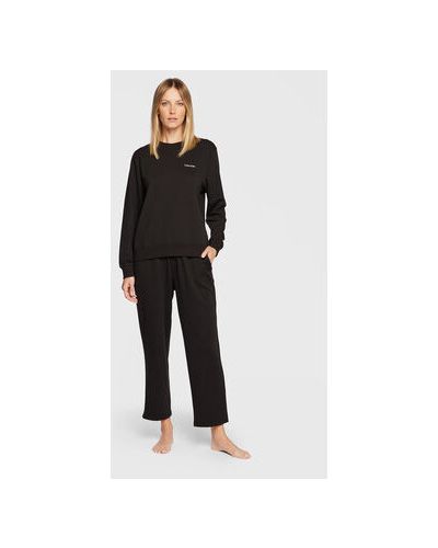 Calvin Klein Underwear Pantaloni pijama 000QS6922E Negru Regular Fit