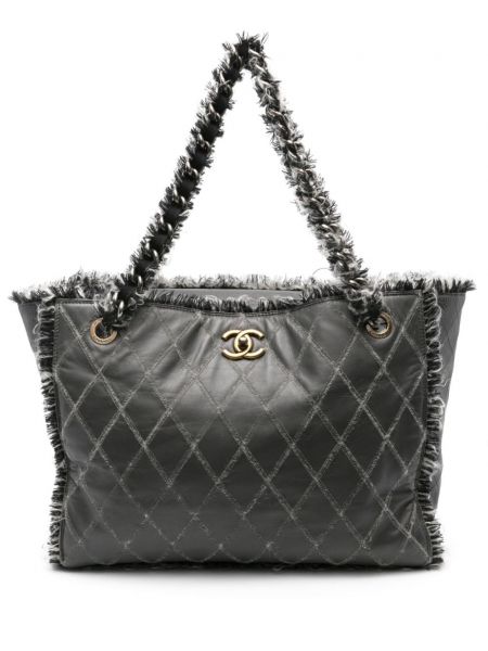 Шопинг чанта от туид Chanel Pre-owned