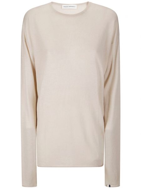 Kashmir sweatshirt med rund hals Extreme Cashmere