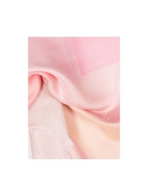 Schal mit print D'aniello pink