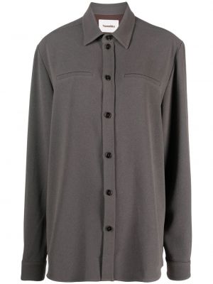 Marškiniai oversize Nanushka pilka