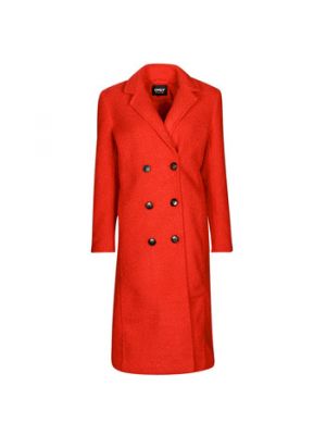 Cappotto Only rosso
